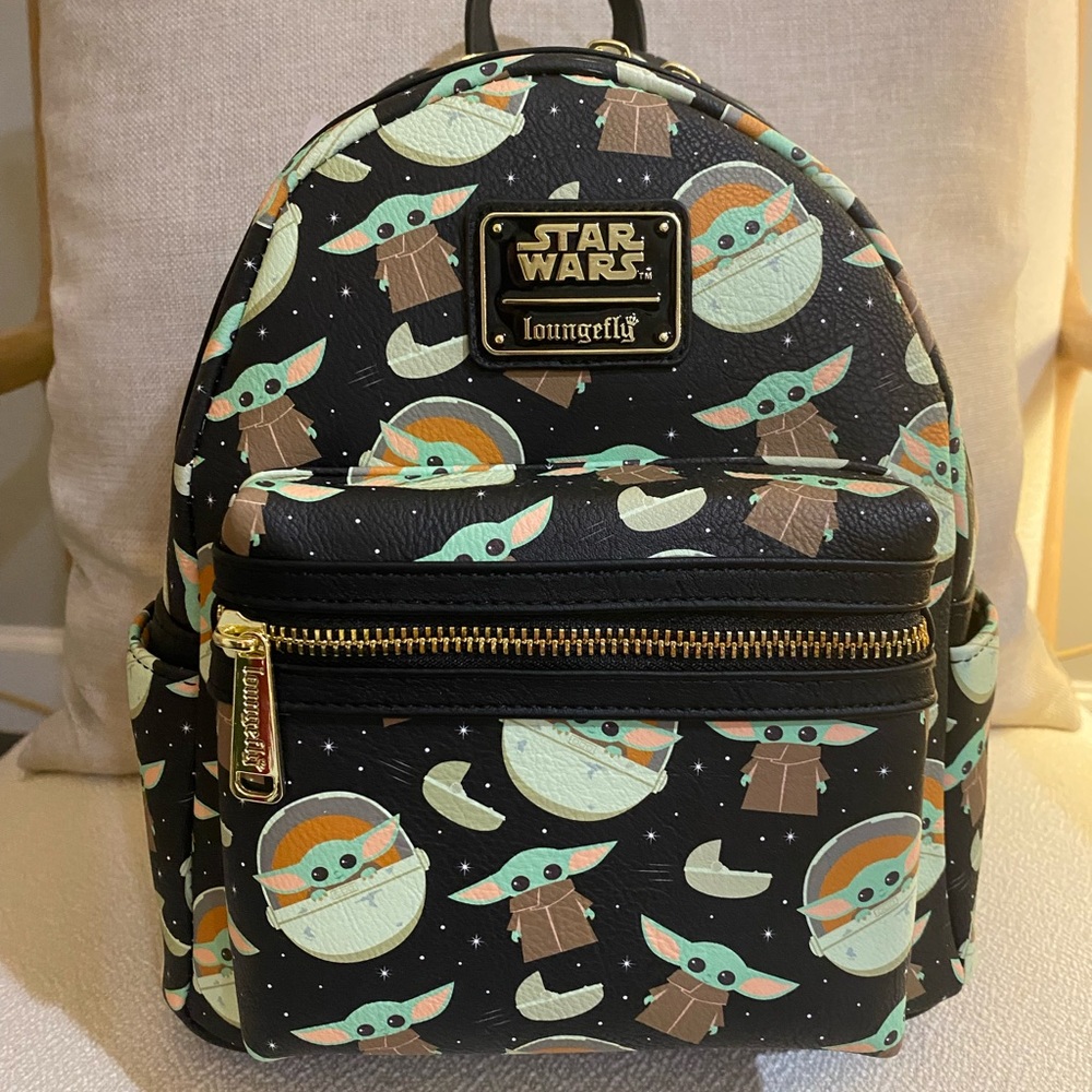 Star Wars Loungefly Baby Yoda Backpack- Disney